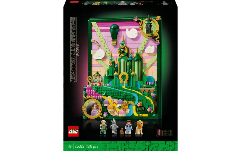 LEGO® Emerald City Wandkunst 75685