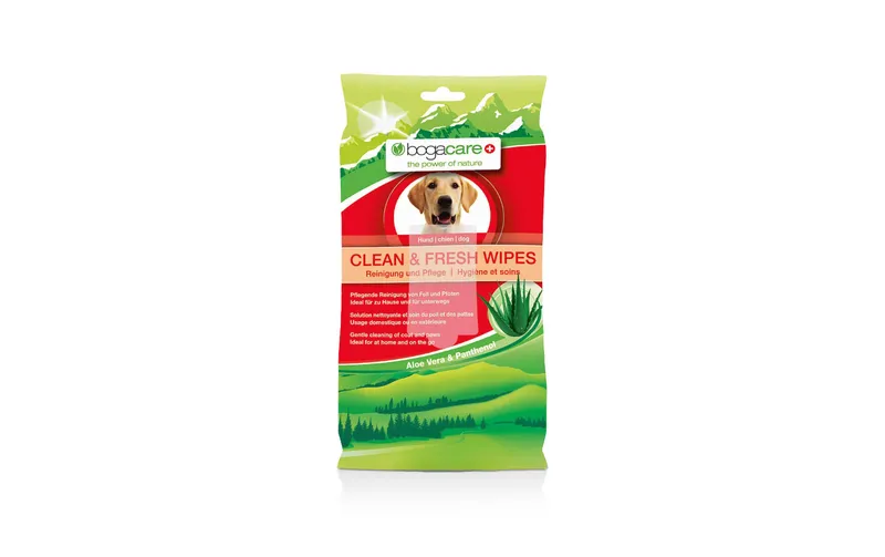 bogar Fell- e Pfotenreinigung Clean & Fresh Wipes 15 pezzi