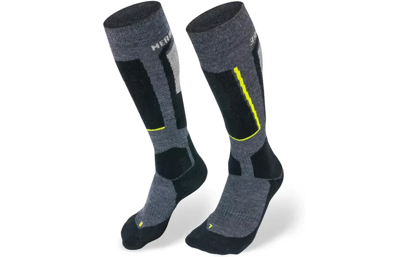 Merino & More Wandersocken Unisex 42-44, Grau