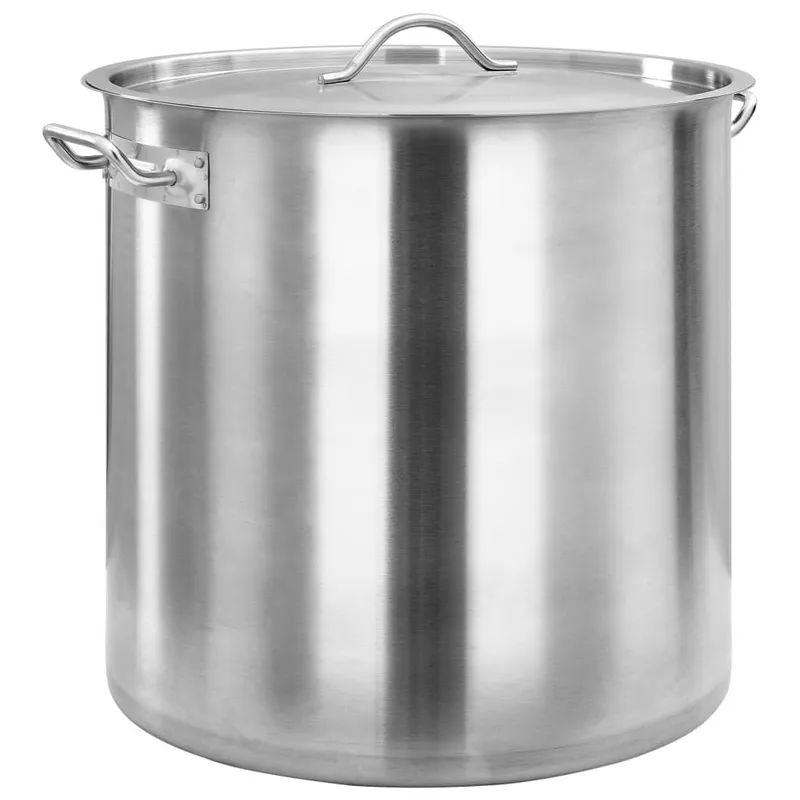 Suppentopf 50 L 40×40 cm Edelstahl