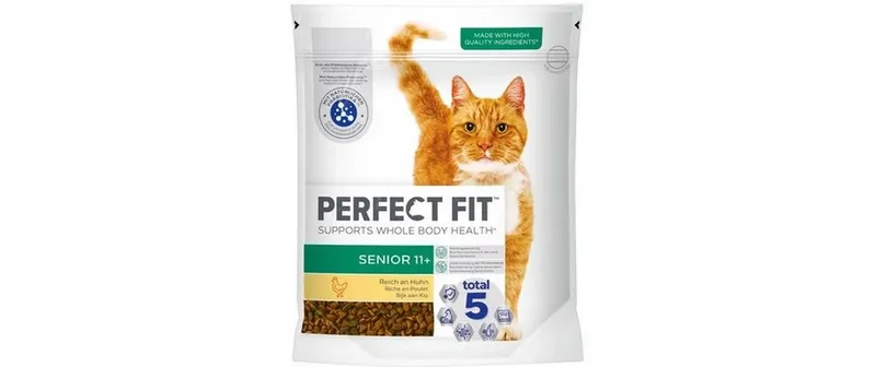 Perfect Fit Trockenfutter Cat Senior 11+ Huhn, 750g