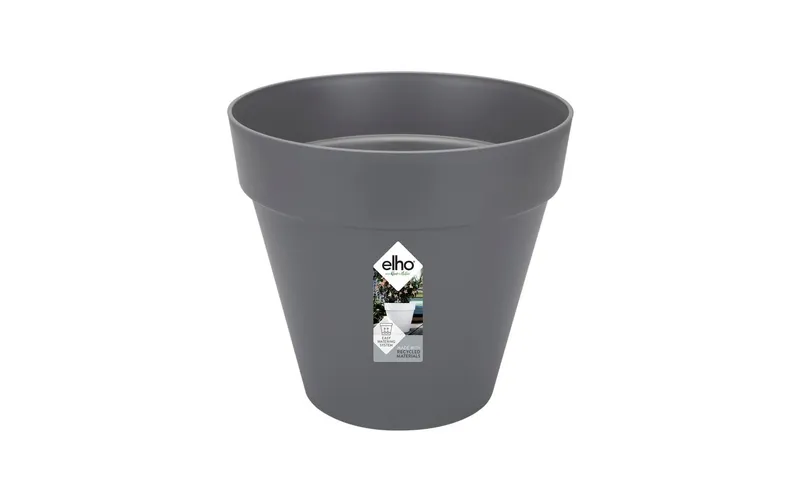 Elho Pflanzentopf Loft Urban Rund 69 cm Schwarz