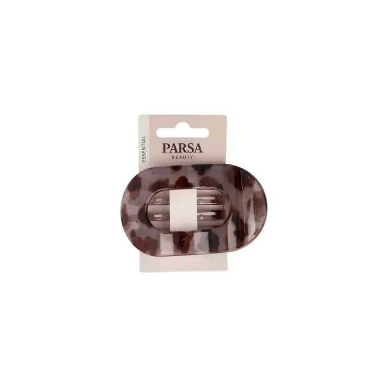 Parsa Beauty Haarklammer flach, T-Shell Braun