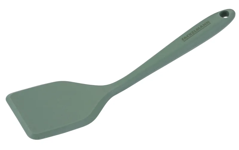 Fackelmann Pfannenwender MiniCooking, Silikon, Rauchgrün