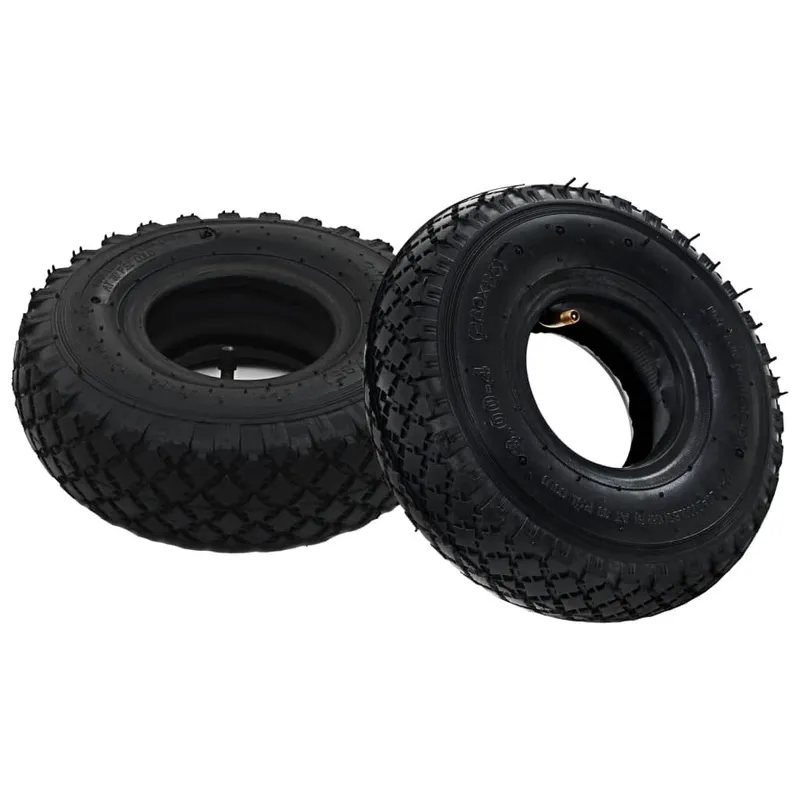 2 Reifen 2 Schläuche 3,00 - 4 260 x 85 per Sackkarren Gummi