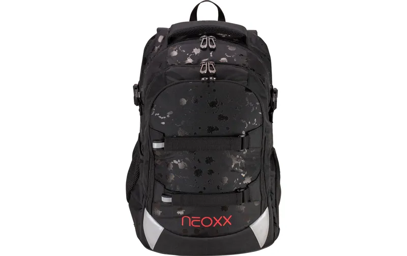 Neoxx Schulrucksack Active Pro, 26 l, Schwarz