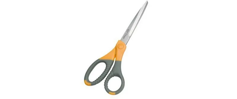 WEDO Schere Titan Plus 18 cm, Titanbeschichtet, Universal