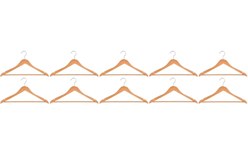 MSV Kleiderbügel 10 pieces, Beige