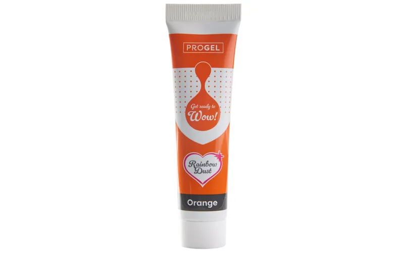 Rainbow Dust ProGel Lebensmittelfarbe Orange 25 g