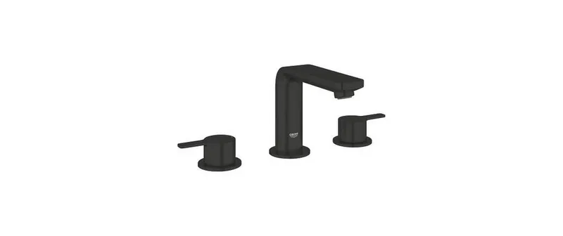 GROHE Lineare New 3-Loch-Standmontage Mattschwarz