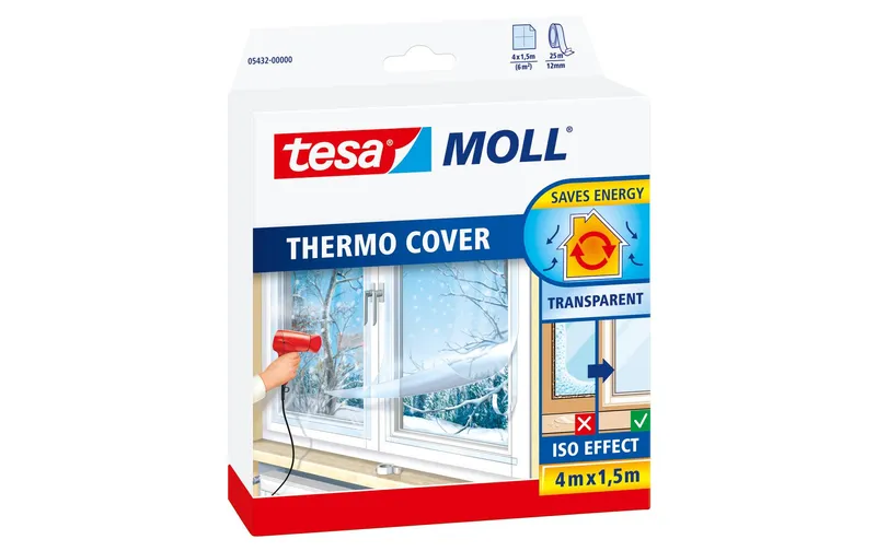 tesa Thermo Cover Fensterisolierfolie 4 x 1.5 m