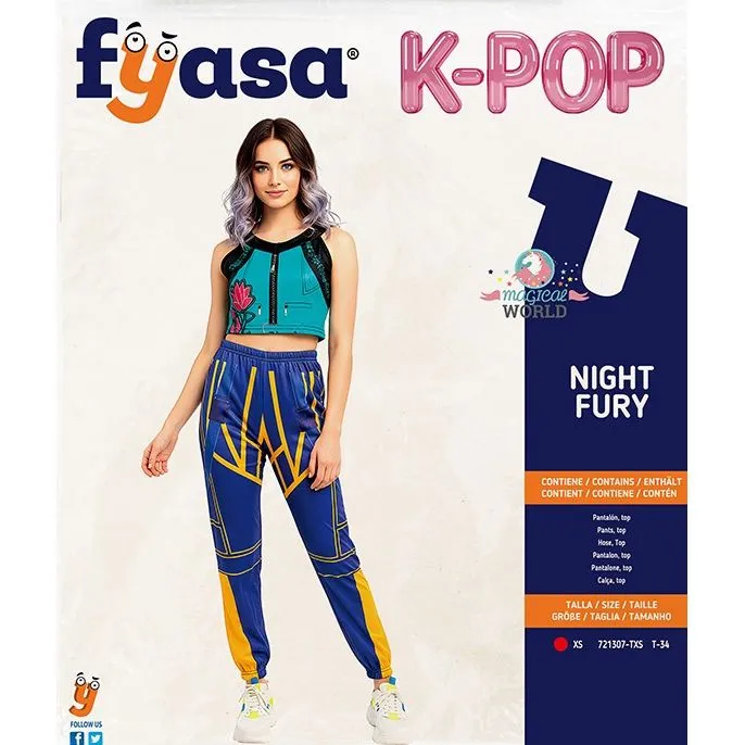 Kostüm Night Fury K-Pop