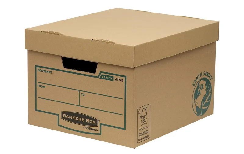 Fellowes Archivschachtel R-Kive EarthSeries Budget Box marrone