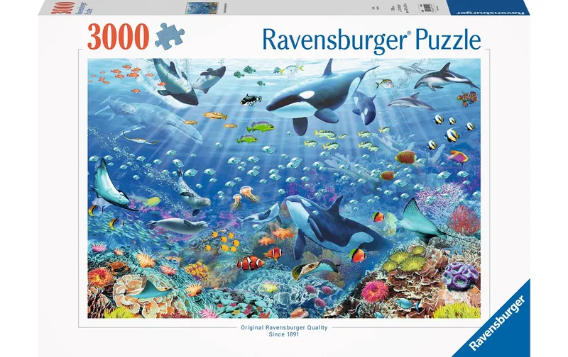 Ravensburger Puzzle Bunter Unterwasserspass 3000 Teile