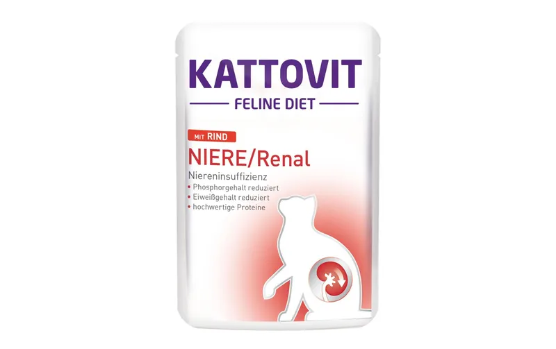 Kattovit Nassfutter Niere/Renal Rind, 85 g