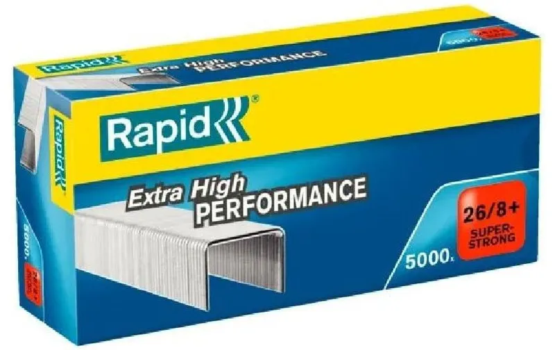 Rapid Heftklammern Super Strong, 26/8, 5000 pièces