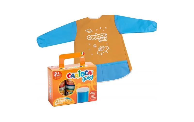 Carioca Fingerfarbe Baby 6 pièces, multicolore