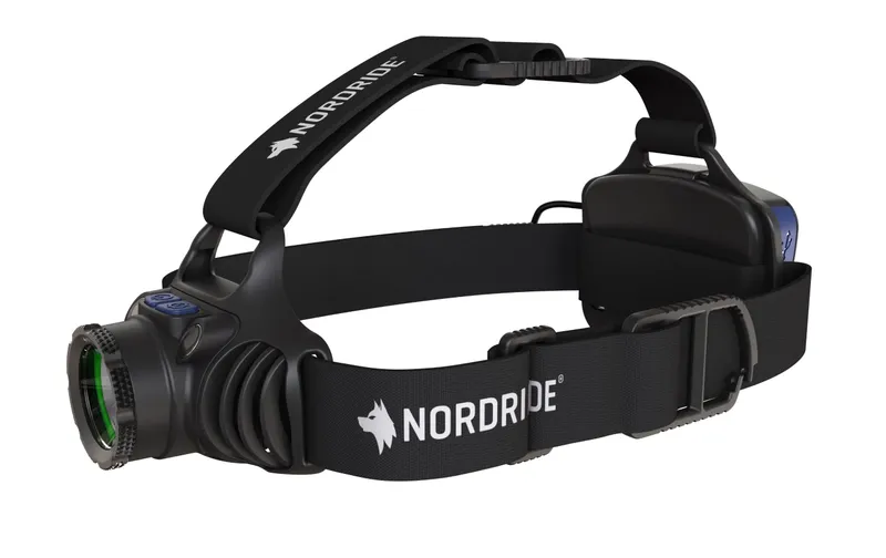 Nordride Stirnlampe Active Pro R Hybrid noir, 640 lm, IP65