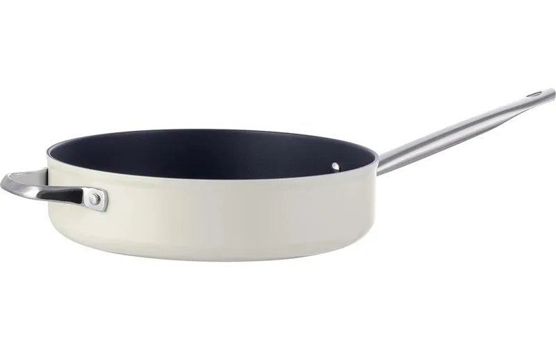 Lunasol Bratpfanne Saturn Terra Ø 28 cm, H: 7 cm Creamy