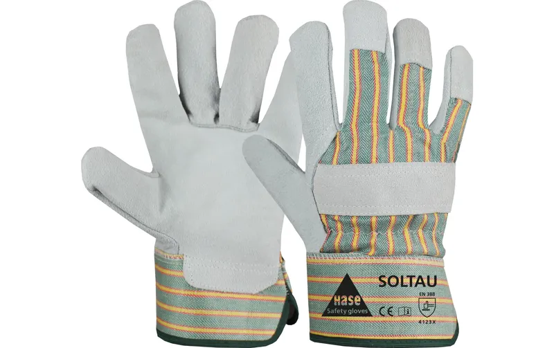 Hase Arbeitshandschuh Soltau Safety 12 Paar Grösse: 11, blanc