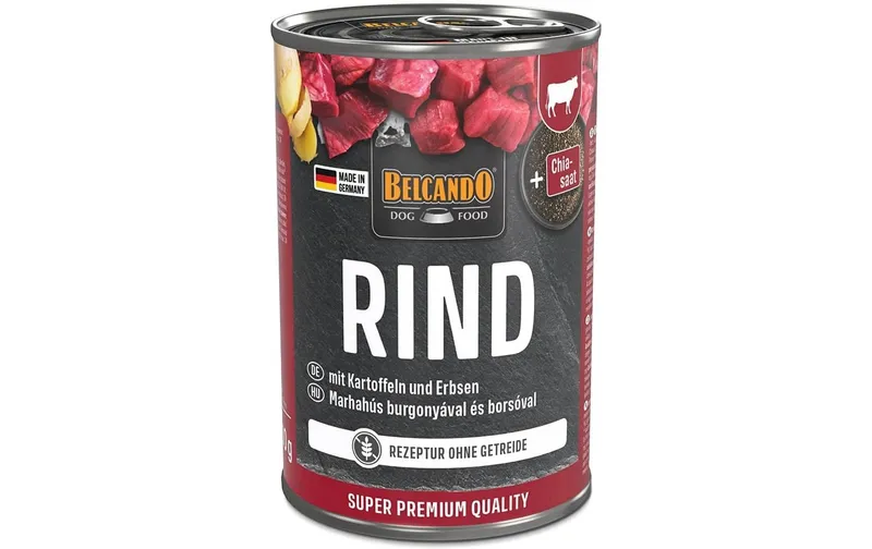 Belcando Nassfutter Rind mit Kartoffel & Erbsen, 400g