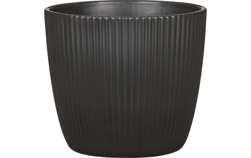 scheurich Blumentopf Aura antracite, 28 cm