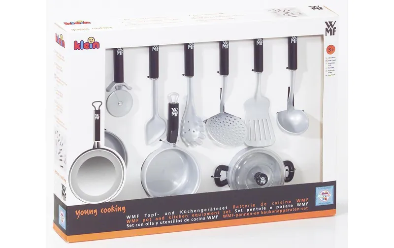 Klein-Toys Spiel-Geschirr WMF Töpfe e Küchenzubehör