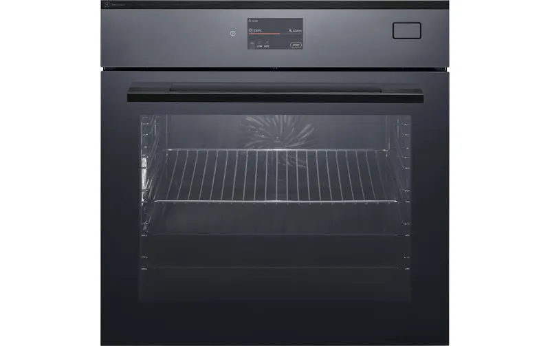 Electrolux Einbaubackofen EB6GL50QSP Schwarz glanz A++