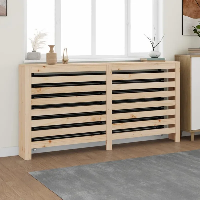 Heizkörperverkleidung 169x19x84 cm legno massiccio pino
