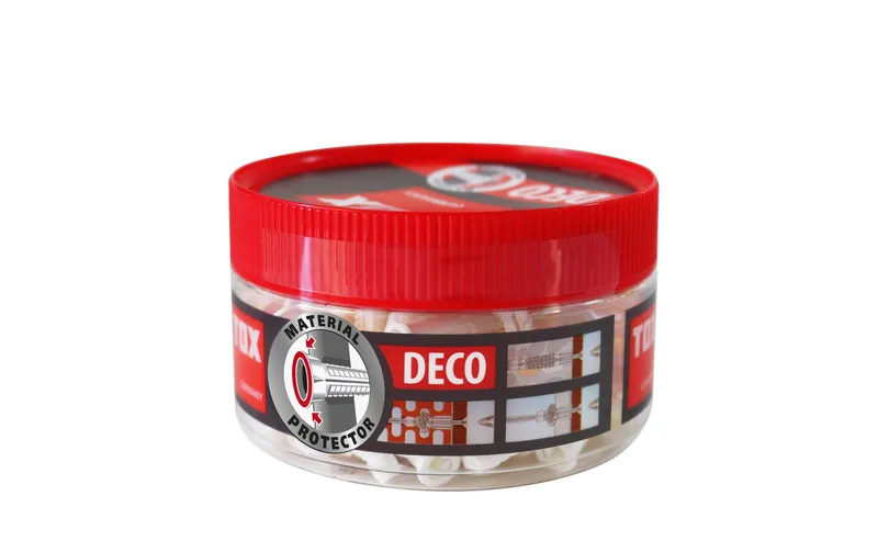 Tox-Dübel Allzweckdübel Deco 8x49 mm, Dose à 85 Stück