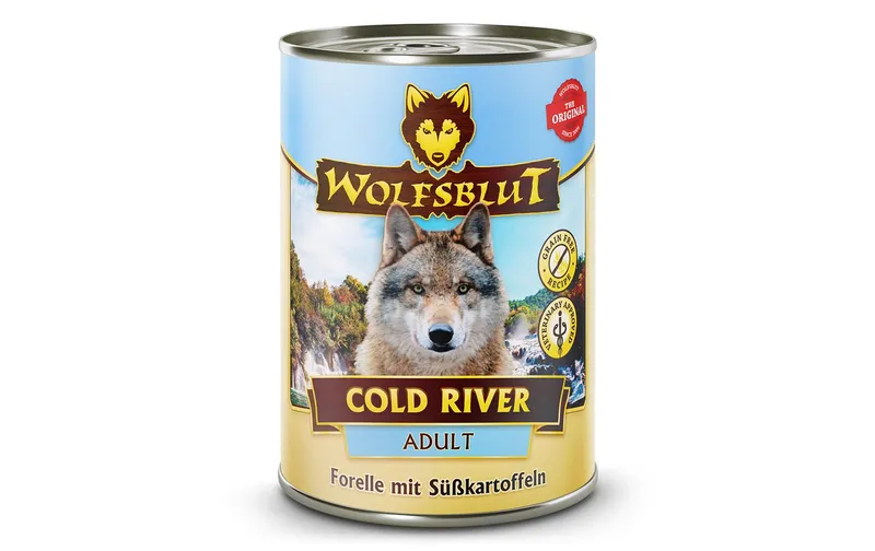 Wolfsblut Nassfutter Dog Cold River, 395 g