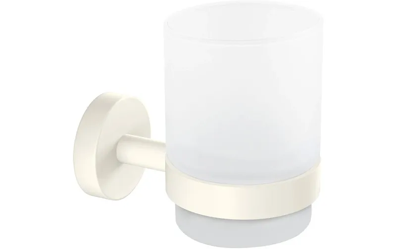 tesa Moon White Zahnputzbecher sans Boreilles, blanc