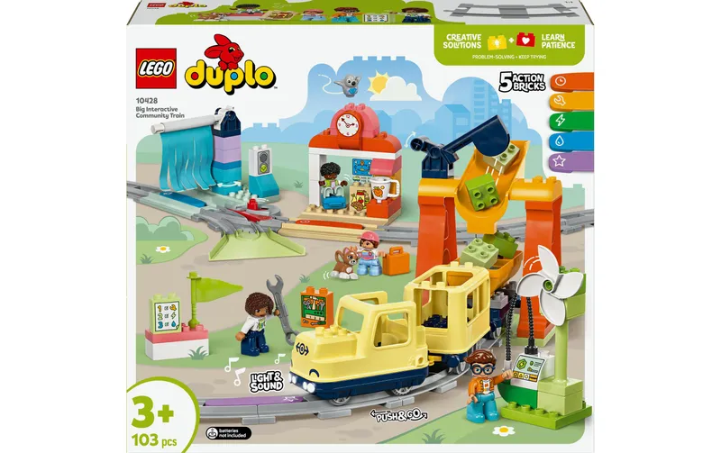 LEGO® DUPLO® Grosse interaktive Eisenbahn 10428
