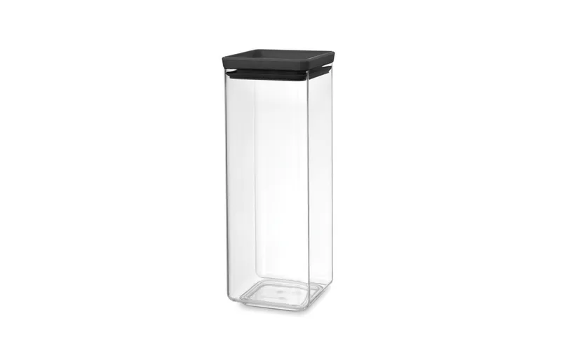 Brabantia Vorratsbehälter Tasty 2.5 l, transparent/black