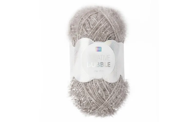 Rico Design Wolle Creative Bubble 50 g Silber