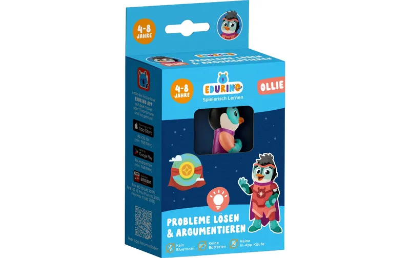 Edurino Lernfigur Figur Ollie Probleme lösen e Argumentieren, D