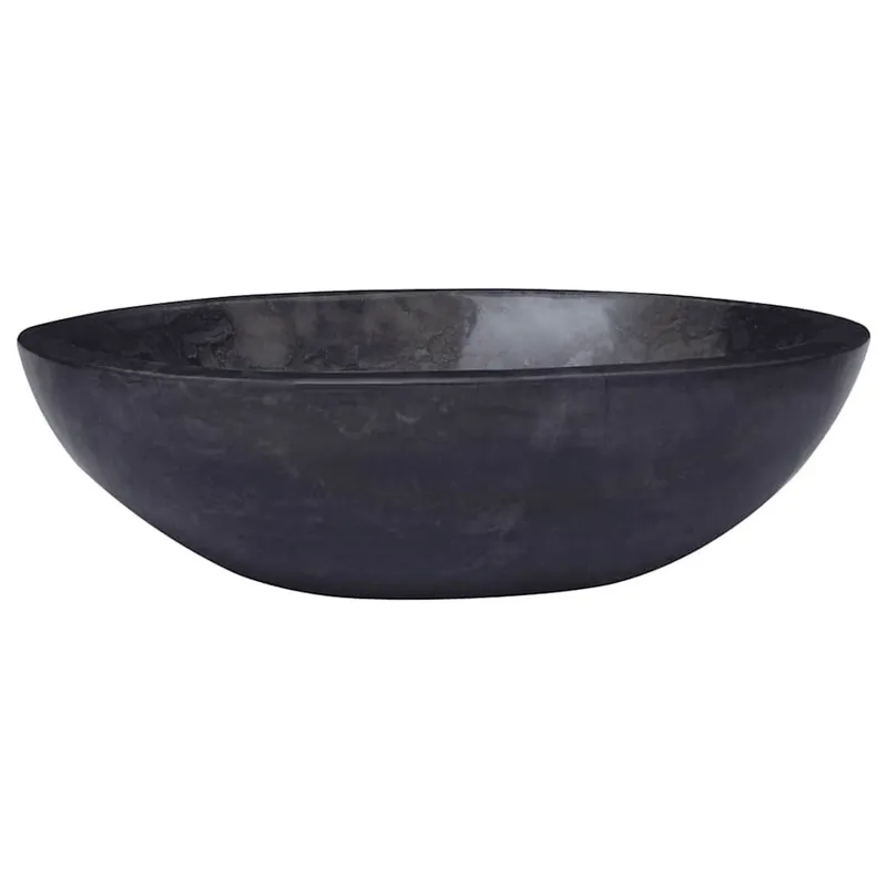 Waschbecken nero 53x40x15 cm Marmor