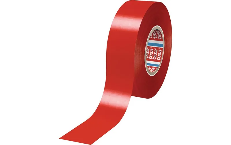 tesa Tesaflex 19 mm x 33 m, rosso