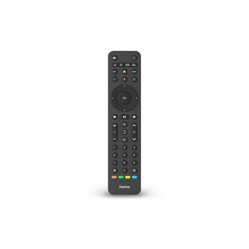 Hama Technics AG Universal-Fernbedienung Infrarot, für 8 Geräte, lernfähig