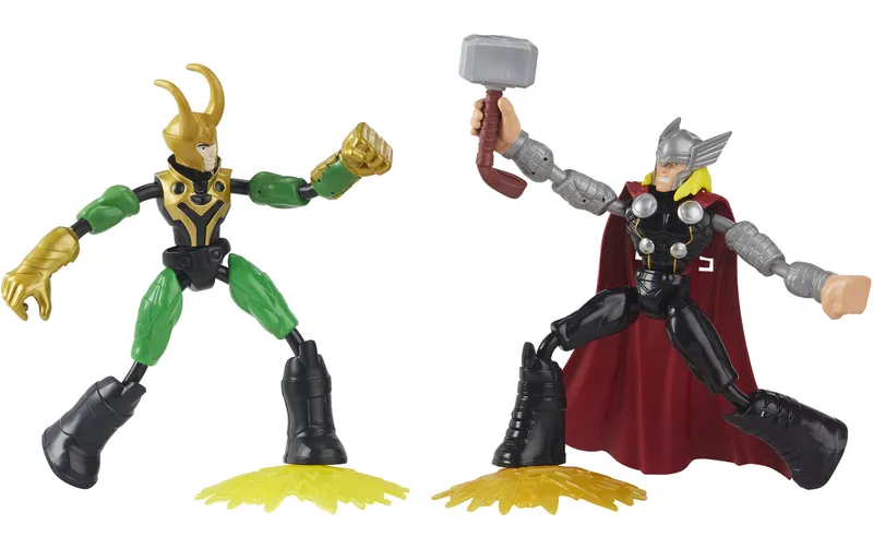 MARVEL Bend and Flex Thor gegen Loki
