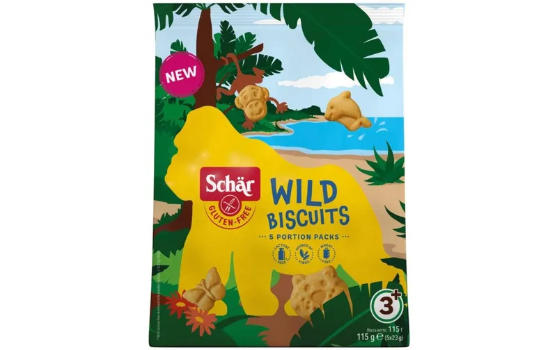 Dr.Schär Wild Biscuits glutenfrei 115 g