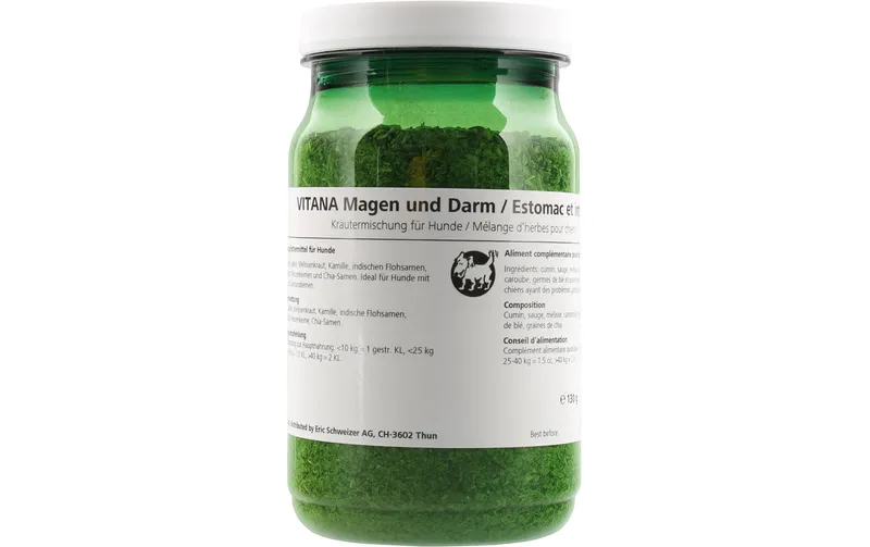 Vitana Hunde-Nahrungsergänzung Magen und Darm, 130 g