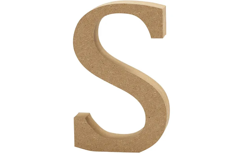Creativ Company Holzbuchstabe S 1 pièces