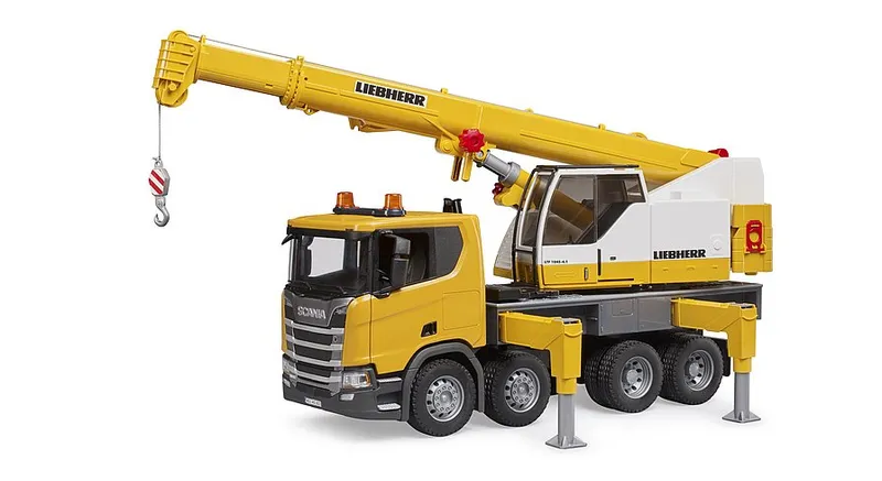 Scania Super 560R Liebherr Kran-LKW with Light & Sound Modul