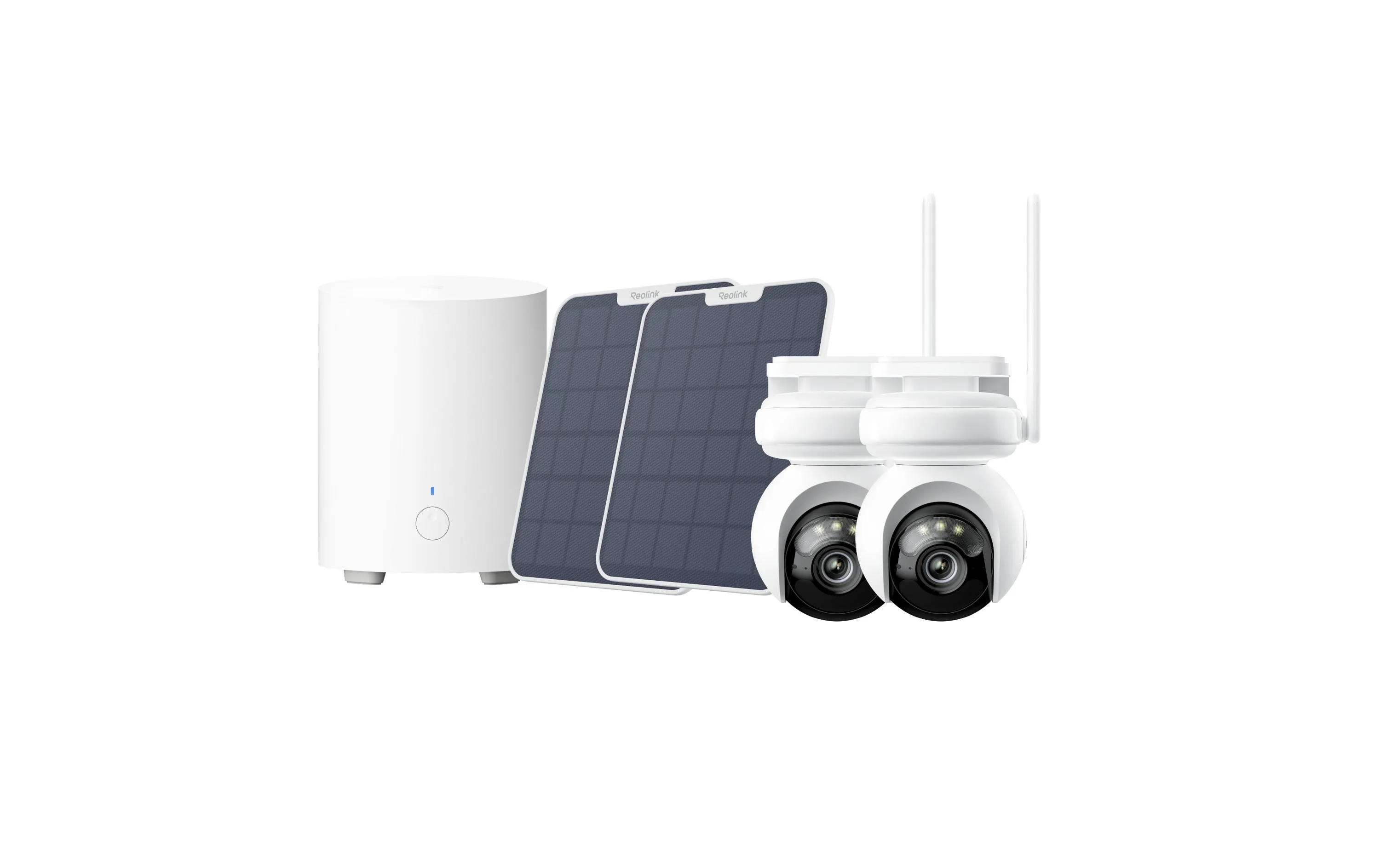 Reolink Überwachungsset 2x Argus B660 2x Solar panel + Hub mini