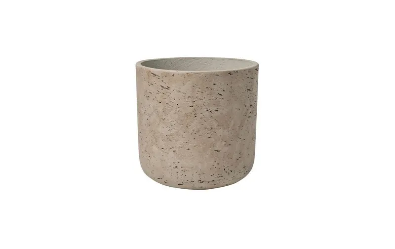 Pottery Pots Pflanzentopf Charlie L, Grau gewaschen Grau