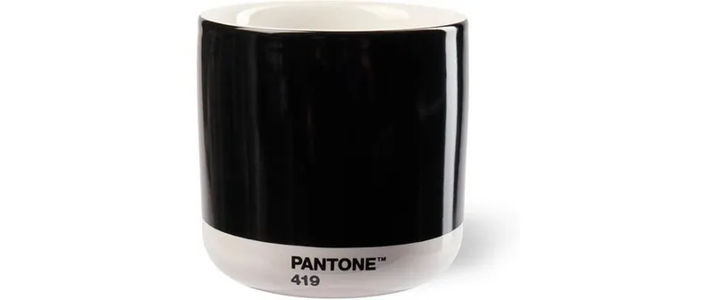 Pantone by Copenhagen Design Thermobecher 220 ml, 1 pezzi, nero