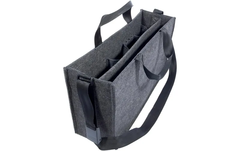 Sigel Desk Sharing Bag Classic L 17.3" Dunkelgrau