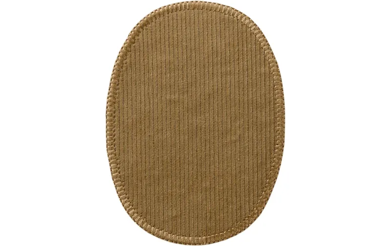 Mono-Quick Kordflicken Oval 8.5 x 11.2 cm Beige, 2 pièces