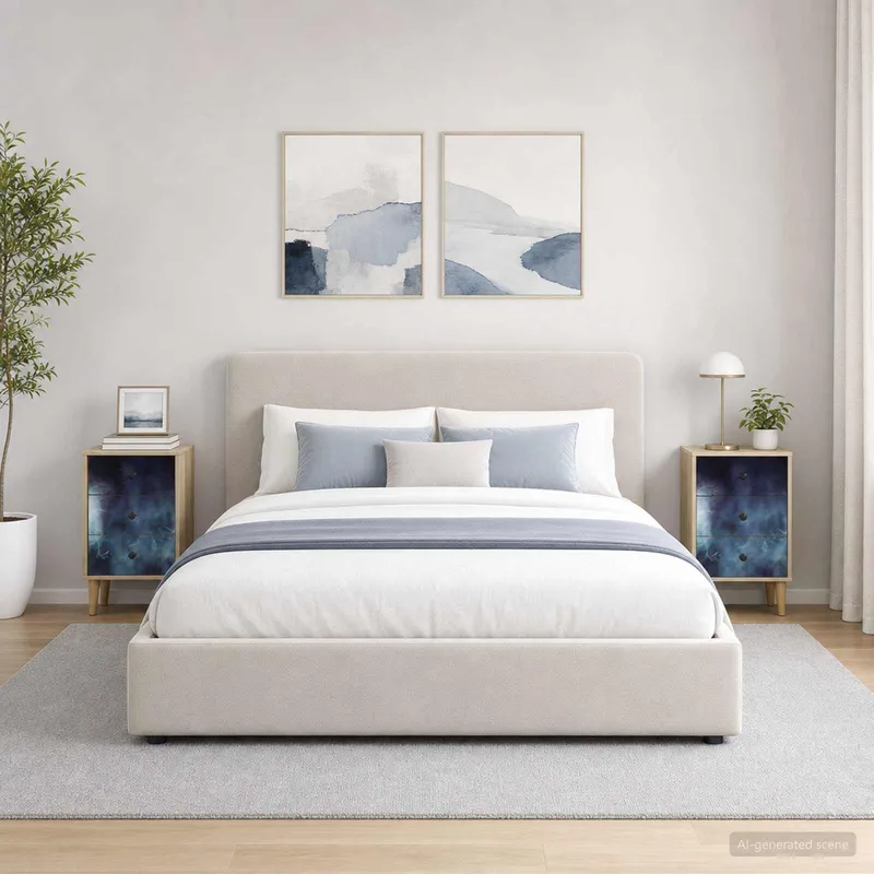 Sottoventana RAALTE 2 pezzi. Faggio Sonoma 36 x 33 x 60 cm